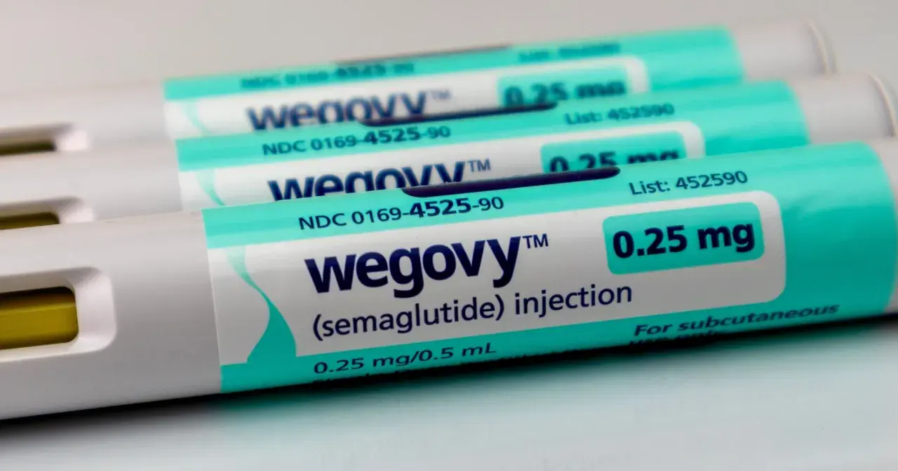 Wegovy wstrzykiwacze. Zwróć uwagę na dawkowanie 0.25 mg i potencjalne wegovy skutki uboczne.