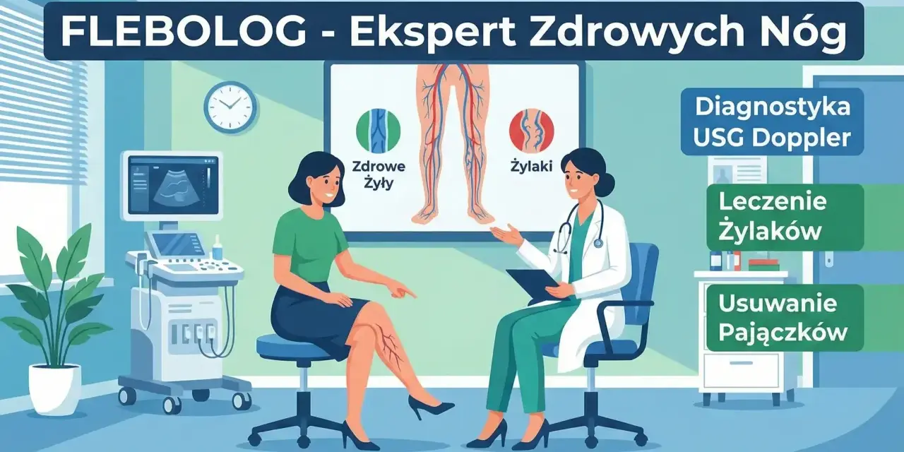 Flebolog: Kiedy Twoje nogi potrzebują pomocy? Objawy i leczenie