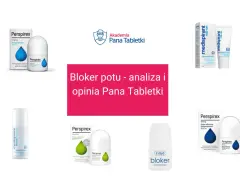 Kolekcja blokerów potu: Perspirex, Medispirant i Ziaja. Analiza i opinia Pana Tabletki.