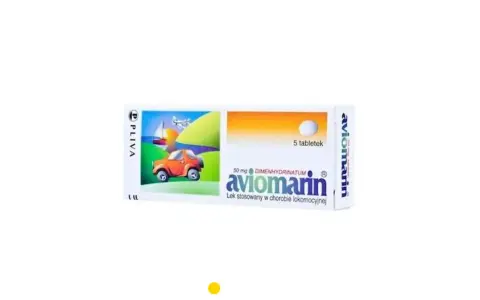 Aviomarin: Na co pomaga? Dawkowanie, skutki uboczne i interakcje